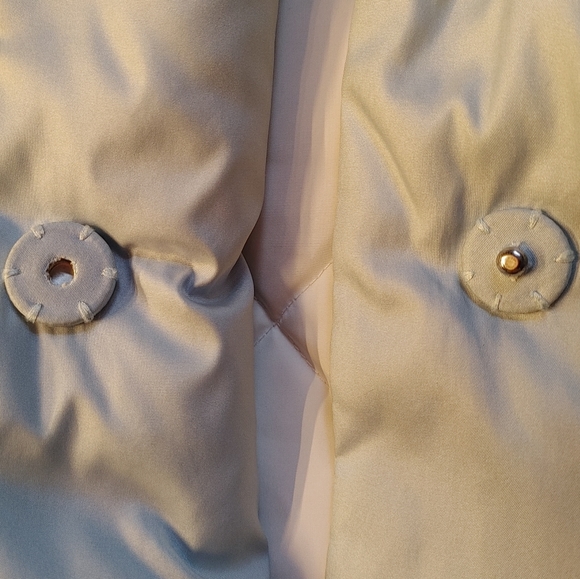 LAURÈL Vintage Ice Blue Down Puffer Jacket - Picture 7 of 15